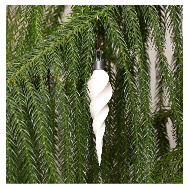 Christmas tree ornament - icicle