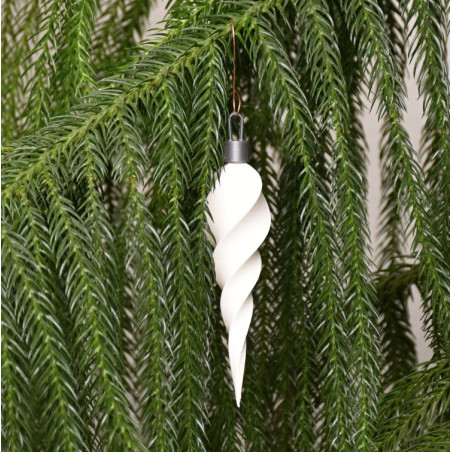 Christmas tree ornament - icicle